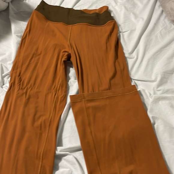 lululemon athletica Pants - NEVER WORN Lululemon cross front wide leg pants